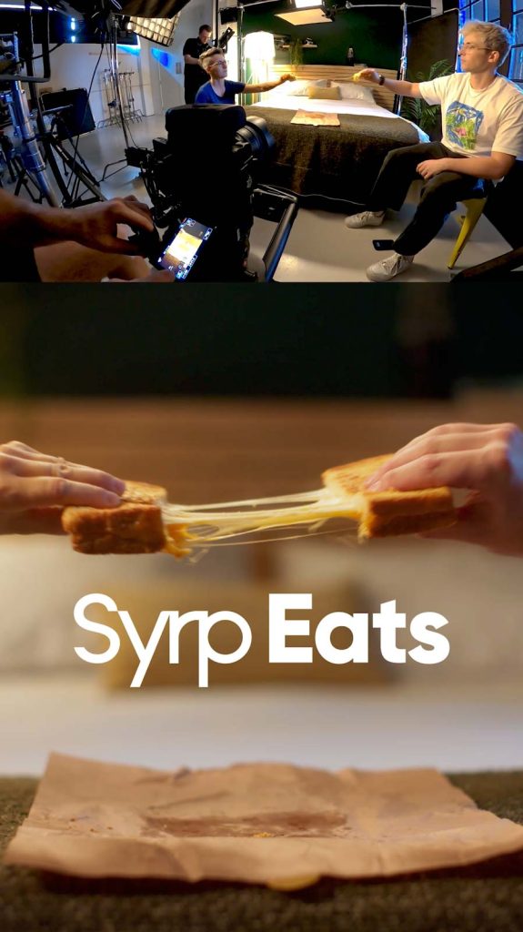 how to video for shooting food content. Steaming cheese toast pull, and jelly wobble, burger